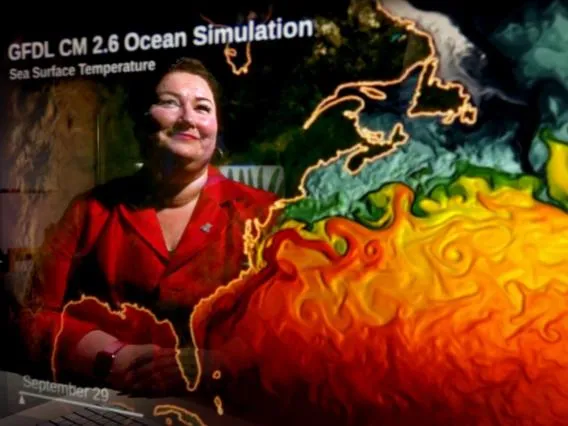 Ocean Simulation Montage Image